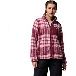 Columbia West Bend™ Print Ii Full Zip Fleece Rich Wine Herringplaid XL Women Columbia West Bend™ Print Ii Full Zip Fleece Rich Wine Herringplaid XL Women