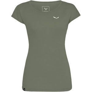 Salewa Puez Melange Dry Short Sleeve T-shirt Faded Green Melange S Women Salewa Puez Melange Dry Short Sleeve T-shirt Faded Green Melange S Women