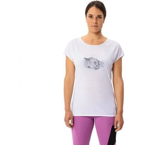 Vaude Tekoa Ii Short Sleeve T-shirt White / Lavender 34 Women Vaude Tekoa Ii Short Sleeve T-shirt White / Lavender 34 Women