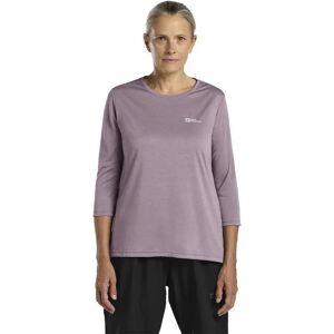 Jack Wolfskin Crosstrail 3/4 Sleeve T-shirt Wild Blossom XS Women Jack Wolfskin Crosstrail 3/4 Sleeve T-shirt Wild Blossom XS Women