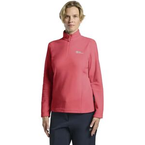 Jack Wolfskin Taunus Half Zip Fleece Sunset Coral L Women Jack Wolfskin Taunus Half Zip Fleece Sunset Coral L Women