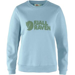 Fjällräven Logo Sweater Breeze Blue / Patina Green XL Women Fjällräven Logo Sweater Breeze Blue / Patina Green XL Women