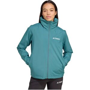 adidas Multi Essentials 2L Rain Jacket - Green - Waterproof Breathable adidas Multi Essentials 2L Rain Jacket - Green - Waterproof Breathable