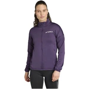 Adidas Terrex Xperior Climawarm Light Full Zip Fleece Aurora Plum S Women Adidas Terrex Xperior Climawarm Light Full Zip Fleece Aurora Plum S Women