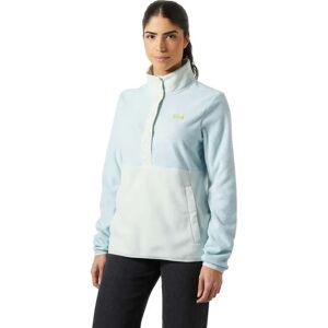 Helly Hansen Daybreaker Snap Half Zip Fleece Barely Blue L Women Helly Hansen Daybreaker Snap Half Zip Fleece Barely Blue L Women