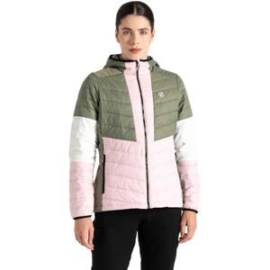 Dare2b Lively Jacket Olivine Green / Crystal Rose 14 Women Dare2b Lively Jacket Olivine Green / Crystal Rose 14 Women