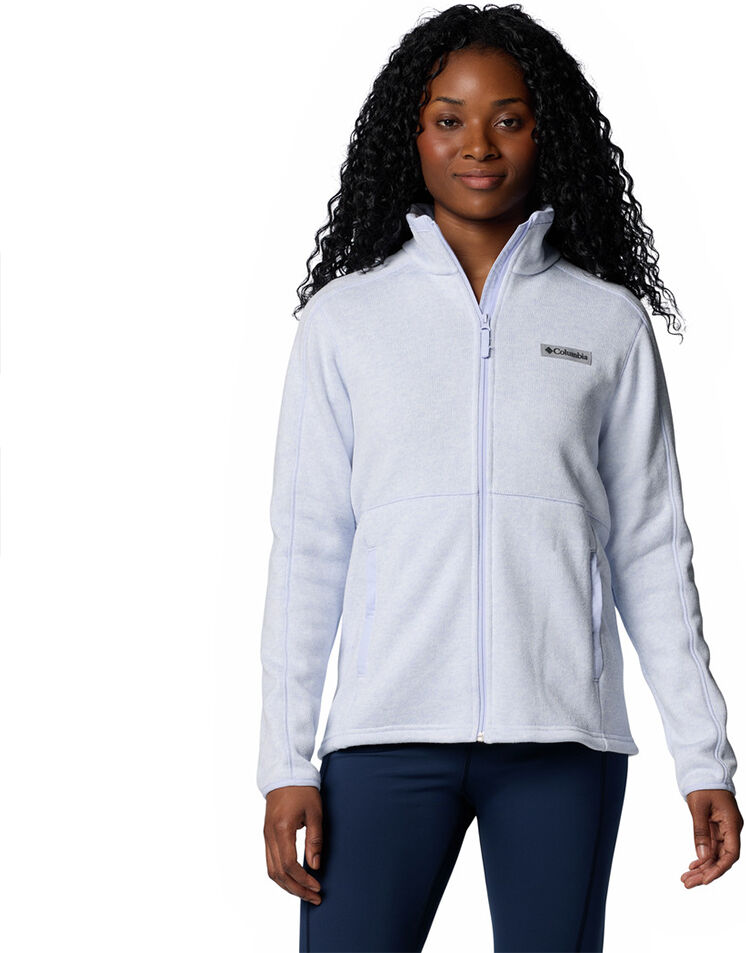 Columbia Sweater Weatherâ„¢ Ii Full Zip Fleece Snowdrift / Blue XL Women