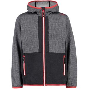 Cmp Fix Hood 31h1924 Hoodie Fleece Fumo Melange / Black 16 Years Boys,Girls Cmp Fix Hood 31h1924 Hoodie Fleece Fumo Melange / Black 16 Years Boys,Girls