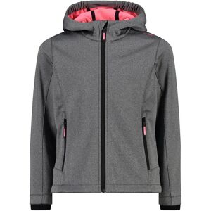 Cmp Fix Hood 3a29385n-m Softshell Jacket Black Melange / Gloss 16 Years Boys Cmp Fix Hood 3a29385n-m Softshell Jacket Black Melange / Gloss 16 Years Boys