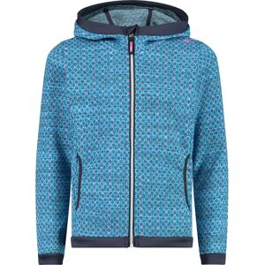 Cmp Fix Hood 32h1255 Hoodie Fleece Turquoise / Purple Fluo 4 Years Boys,Girls Cmp Fix Hood 32h1255 Hoodie Fleece Turquoise / Purple Fluo 4 Years Boys,Girls