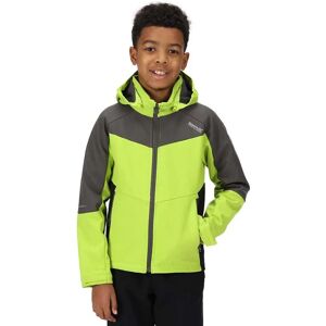 Regatta Eastcott Ii Softshell Jacket Bright Kiwi / Dark Gr 3-4 Years Boys Regatta Eastcott Ii Softshell Jacket Bright Kiwi / Dark Gr 3-4 Years Boys