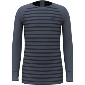 Odlo Active Warm Eco Long Sleeve Base Layer Folkstone Gray / India Ink 24 Months Boys,Girls Odlo Active Warm Eco Long Sleeve Base Layer Folkstone Gray / India Ink 24 Months Boys,Girls