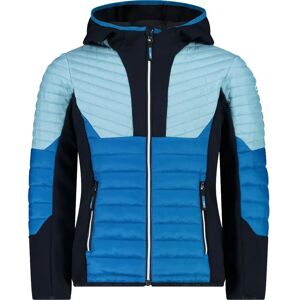 Cmp Hybrid Fix Hood 32z4435 Jacket Basic Turquoise 4 Years Girls Cmp Hybrid Fix Hood 32z4435 Jacket Basic Turquoise 4 Years Girls