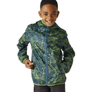 Regatta Printed Lever Jacket Moroccan Blue Scratch Print 5-6 Years Boys, Regatta Printed Lever Jacket Moroccan Blue Scratch Print 5-6 Years Boys,