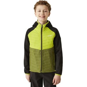 Regatta Kielder Hybrid Viii Jacket Black / Citron Lime 3-4 Years Girls Regatta Kielder Hybrid Viii Jacket Black / Citron Lime 3-4 Years Girls