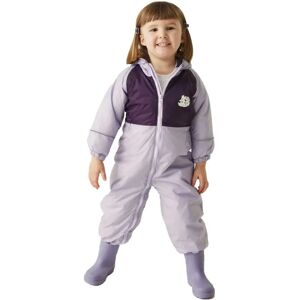Regatta Mudplay Iii Suit Shyla The Leopard / Lilac Frost 24 Months-3 Years Girls Regatta Mudplay Iii Suit Shyla The Leopard / Lilac Frost 24 Months-3 Years Girls