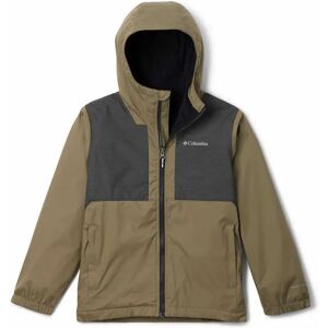 Columbia Rainy Trails™ Ii Jacket Stone Green / Black 18 Years Boys,Girls Columbia Rainy Trails™ Ii Jacket Stone Green / Black 18 Years Boys,Girls