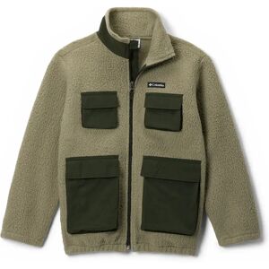 Columbia Jasper Ridge™ Pebbled Full Zip Fleece Stone Green / Greenscape 18 Years Boys,Girls Columbia Jasper Ridge™ Pebbled Full Zip Fleece Stone Green / Greenscape 18 Years Boys,Girls