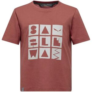 Salewa Graphic Short Sleeve T-shirt Etruscan Red 5-6 Years Boys Salewa Graphic Short Sleeve T-shirt Etruscan Red 5-6 Years Boys