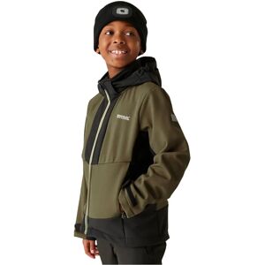 Regatta Haydenbury Softshell Jacket Olive Night / Black 9-10 Years Boys,Girls Regatta Haydenbury Softshell Jacket Olive Night / Black 9-10 Years Boys,Girls