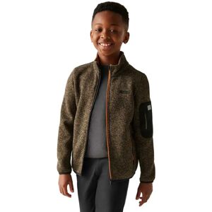 Regatta Newhill Full Zip Fleece Olive Night / Pumpkin Spice 11-12 Years Boys Regatta Newhill Full Zip Fleece Olive Night / Pumpkin Spice 11-12 Years Boys