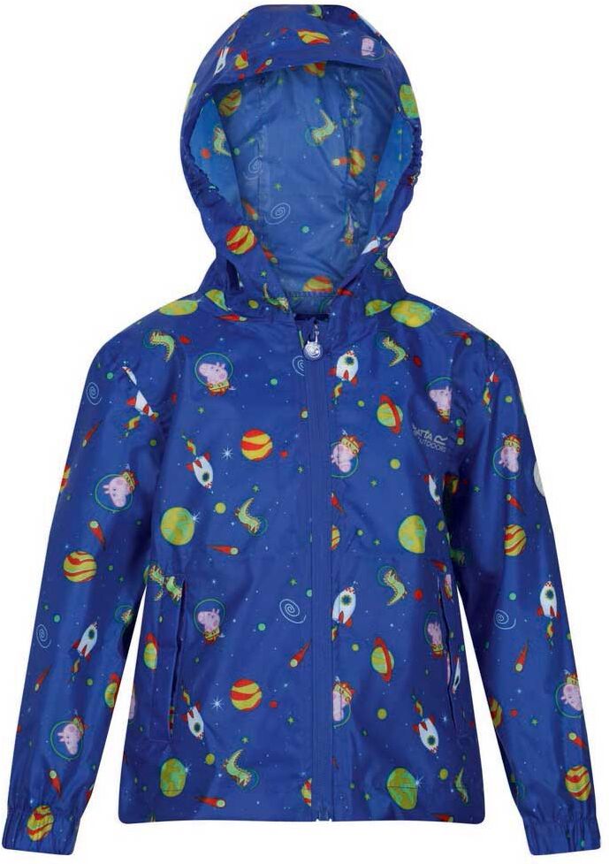 Regatta Peppa Pack It Jacket Surf Spray 24 Months-3 Years Girls