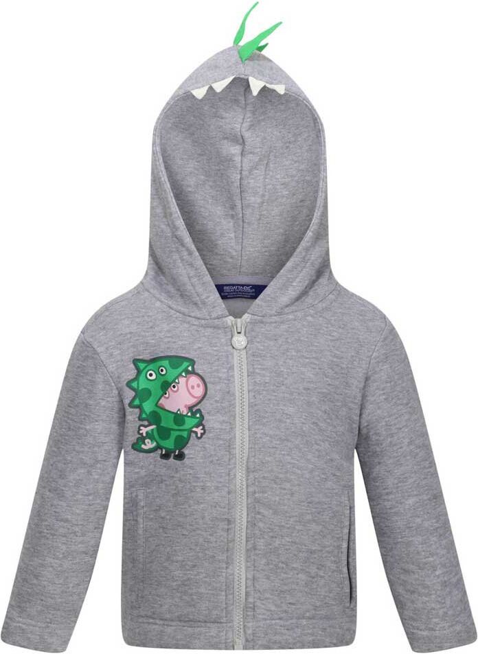 Regatta Peppa Full Zip Sweatshirt Grey Marl 12-18 Months Boys,Girls