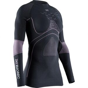 X-bionic Energy Accumulator 4.0 Long Sleeve Base Layer Charcoal / Magnolia L Women X-bionic Energy Accumulator 4.0 Long Sleeve Base Layer Charcoal / Magnolia L Women