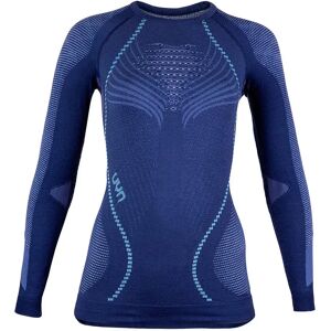 Uyn Ambityon Long Sleeve Base Layer Deep Blue / White / Light Blue L-XL Women Uyn Ambityon Long Sleeve Base Layer Deep Blue / White / Light Blue L-XL Women