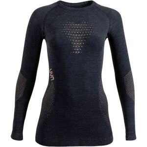 Uyn Fusyon Cashmere Long Sleeve Base Layer Grey Stone / Copper L-XL Women Uyn Fusyon Cashmere Long Sleeve Base Layer Grey Stone / Copper L-XL Women