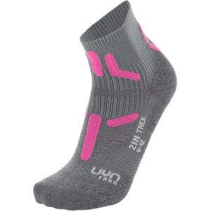 Uyn 2´´ Socks Mid Grey / Pink UK 6 - 6.5 Women Uyn 2´´ Socks Mid Grey / Pink UK 6 - 6.5 Women