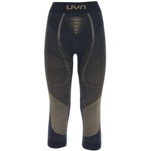 Uyn Cashmere Shiny 2.0 3/4 Base Layer Pants Celebrity Gold L-XL Women Uyn Cashmere Shiny 2.0 3/4 Base Layer Pants Celebrity Gold L-XL Women