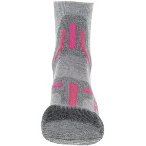 Uyn Trekking 2in Merino Socks Light Grey / Pink UK 7.5 - 8 Women Uyn Trekking 2in Merino Socks Light Grey / Pink UK 7.5 - 8 Women