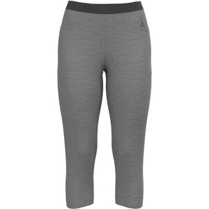 Odlo Merino 200 3/4 Base Layer Pants Odlo Steel Grey Melange M Women Odlo Merino 200 3/4 Base Layer Pants Odlo Steel Grey Melange M Women