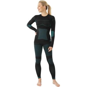 Viking Ilsa Base Layer Set Black / Turquise L Women Viking Ilsa Base Layer Set Black / Turquise L Women