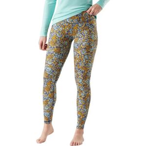 Smartwool Classic Thermal Merino Base Layer Pants Pacific Blue Floral S Women Smartwool Classic Thermal Merino Base Layer Pants Pacific Blue Floral S Women