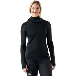 Smartwool Intraknit Thermal Merino Crew Long Sleeve Base Layer Black / Charcoal XS Women Smartwool Intraknit Thermal Merino Crew Long Sleeve Base Layer Black / Charcoal XS Women