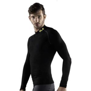 Ale Seamless Long Sleeve Base Layer Carbon L-XL Men Ale Seamless Long Sleeve Base Layer Carbon L-XL Men