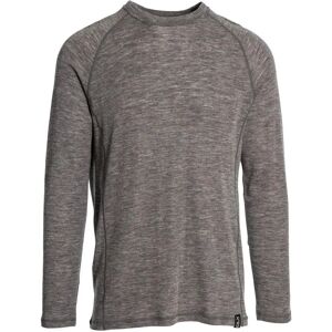 Dlx Wexler Merino Long Sleeve Base Layer Dark Grey Marl XL Men Dlx Wexler Merino Long Sleeve Base Layer Dark Grey Marl XL Men