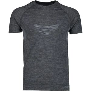 Cmp Seamless Sweat 39y4057 Short Sleeve Base Layer Black Melange L-XL Men Cmp Seamless Sweat 39y4057 Short Sleeve Base Layer Black Melange L-XL Men