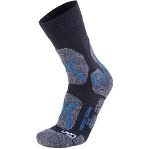 Uyn Winter Merino Socks Anthracite Melange / Petrol Blue UK 3-5 Men Uyn Winter Merino Socks Anthracite Melange / Petrol Blue UK 3-5 Men