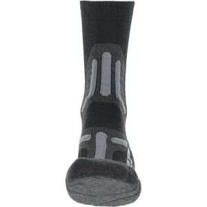 Uyn Trekking 2in Merino Mid Socks Black / Grey UK 6 - 7.5 Men Uyn Trekking 2in Merino Mid Socks Black / Grey UK 6 - 7.5 Men