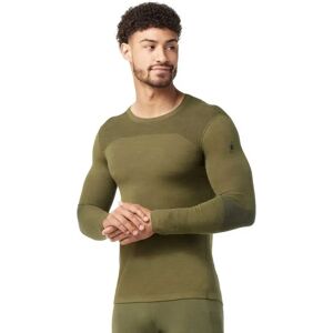 Smartwool Intraknit Merino 200 Crew Long Sleeve Base Layer Winter Moss L Men Smartwool Intraknit Merino 200 Crew Long Sleeve Base Layer Winter Moss L Men