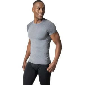 Odlo Crew Performance Light Eco Short Sleeve Base Layer Grey Melange L Men Odlo Crew Performance Light Eco Short Sleeve Base Layer Grey Melange L Men