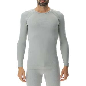 Uyn Evolutyon Long Sleeve Base Layer Nautical Grey / Pearl / Pearl L / XL Men Uyn Evolutyon Long Sleeve Base Layer Nautical Grey / Pearl / Pearl L / XL Men