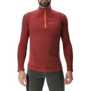 Uyn Nival Long Sleeve Base Layer Sofisticated Red / Orange Shiny L Men Uyn Nival Long Sleeve Base Layer Sofisticated Red / Orange Shiny L Men