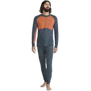 Craft Core Wool Mix Base Layer Set Pond / Buff S Men Craft Core Wool Mix Base Layer Set Pond / Buff S Men