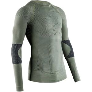 X-bionic X-plorer Energizer 4.0 Long Sleeve Base Layer Olive Green / Anthracite XL Men X-bionic X-plorer Energizer 4.0 Long Sleeve Base Layer Olive Green / Anthracite XL Men