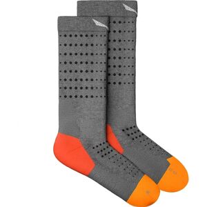 Salewa Pedroc Am 00-0000069053 Crew Socks Light Grey Melange EU 39-41 Men Salewa Pedroc Am 00-0000069053 Crew Socks Light Grey Melange EU 39-41 Men