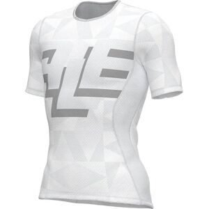 Ale Multiverso Short Sleeve Base Layer White XS-S Men Ale Multiverso Short Sleeve Base Layer White XS-S Men